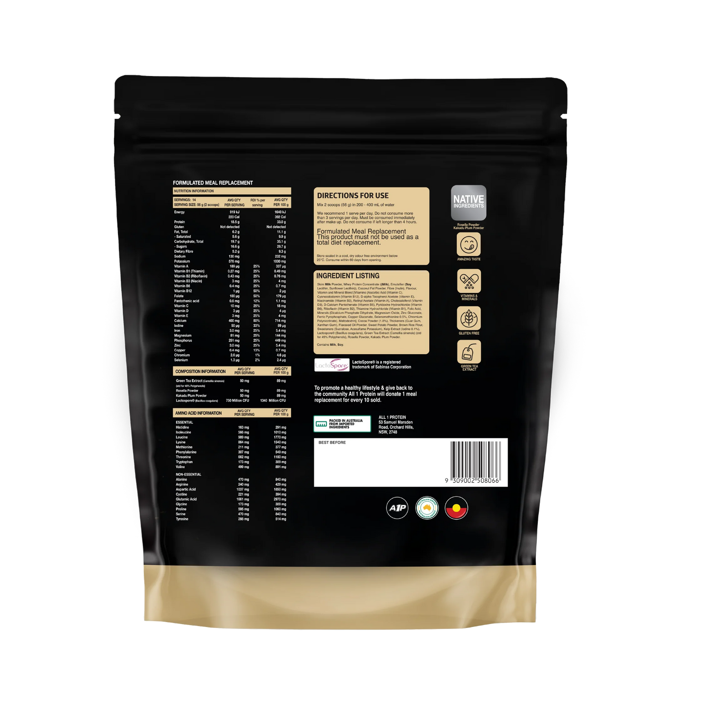 All 1 Protein Meal Replacement