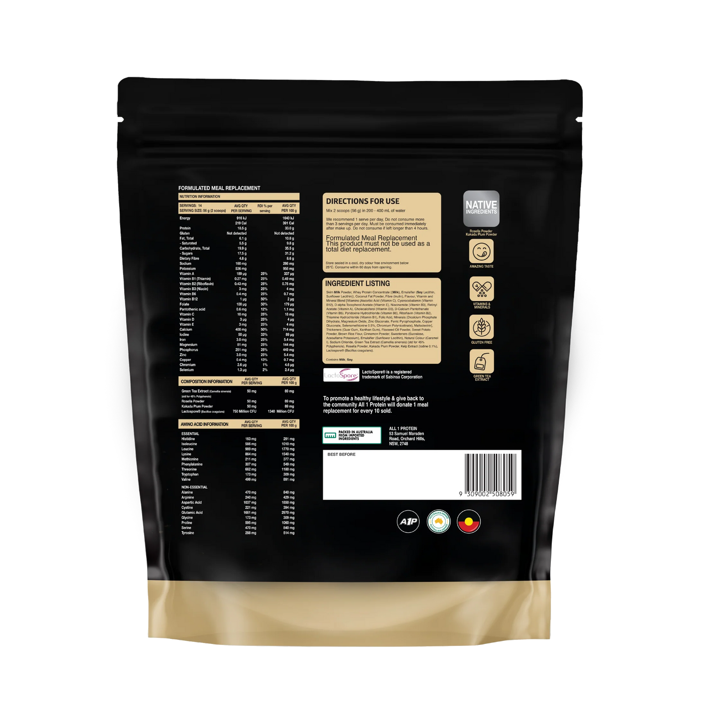 All 1 Protein Meal Replacement