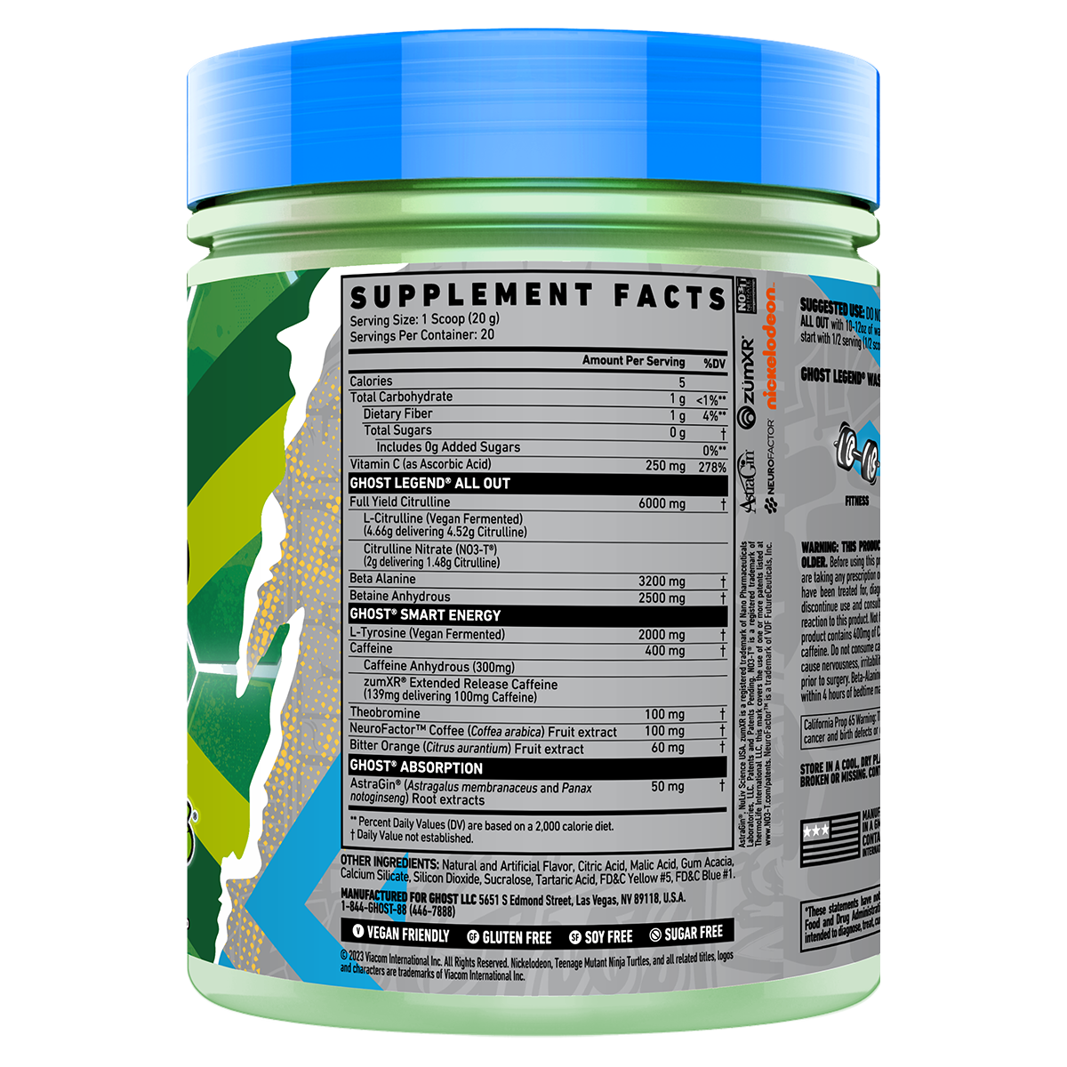 Ghost Legend All Out x TMNT