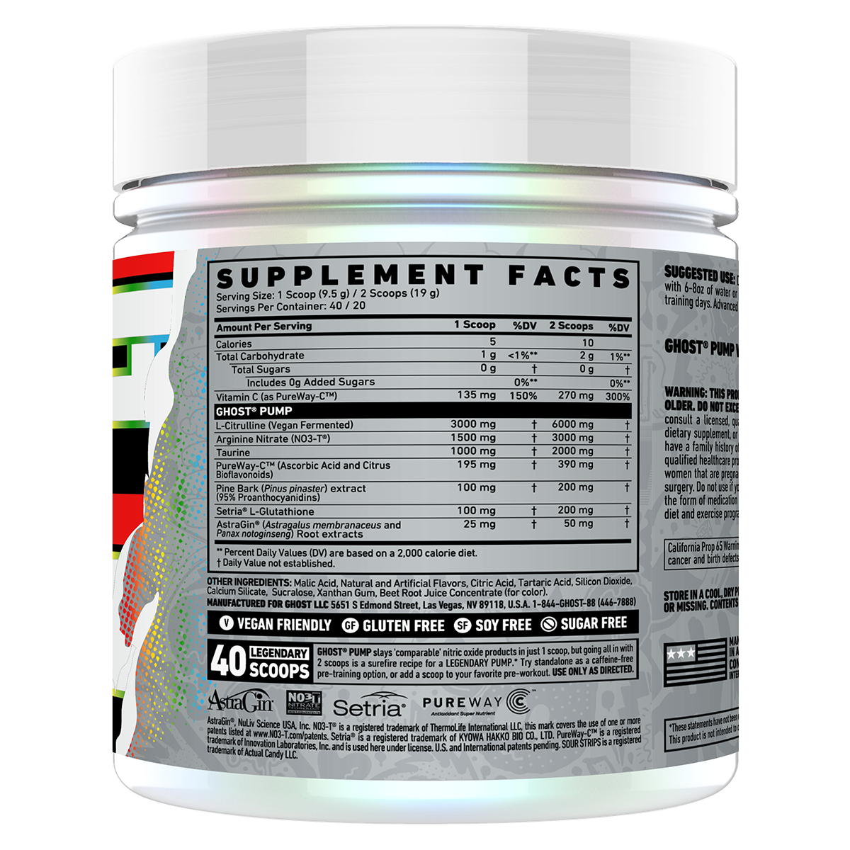 Ghost Pump V2 x SOUR STRIPS