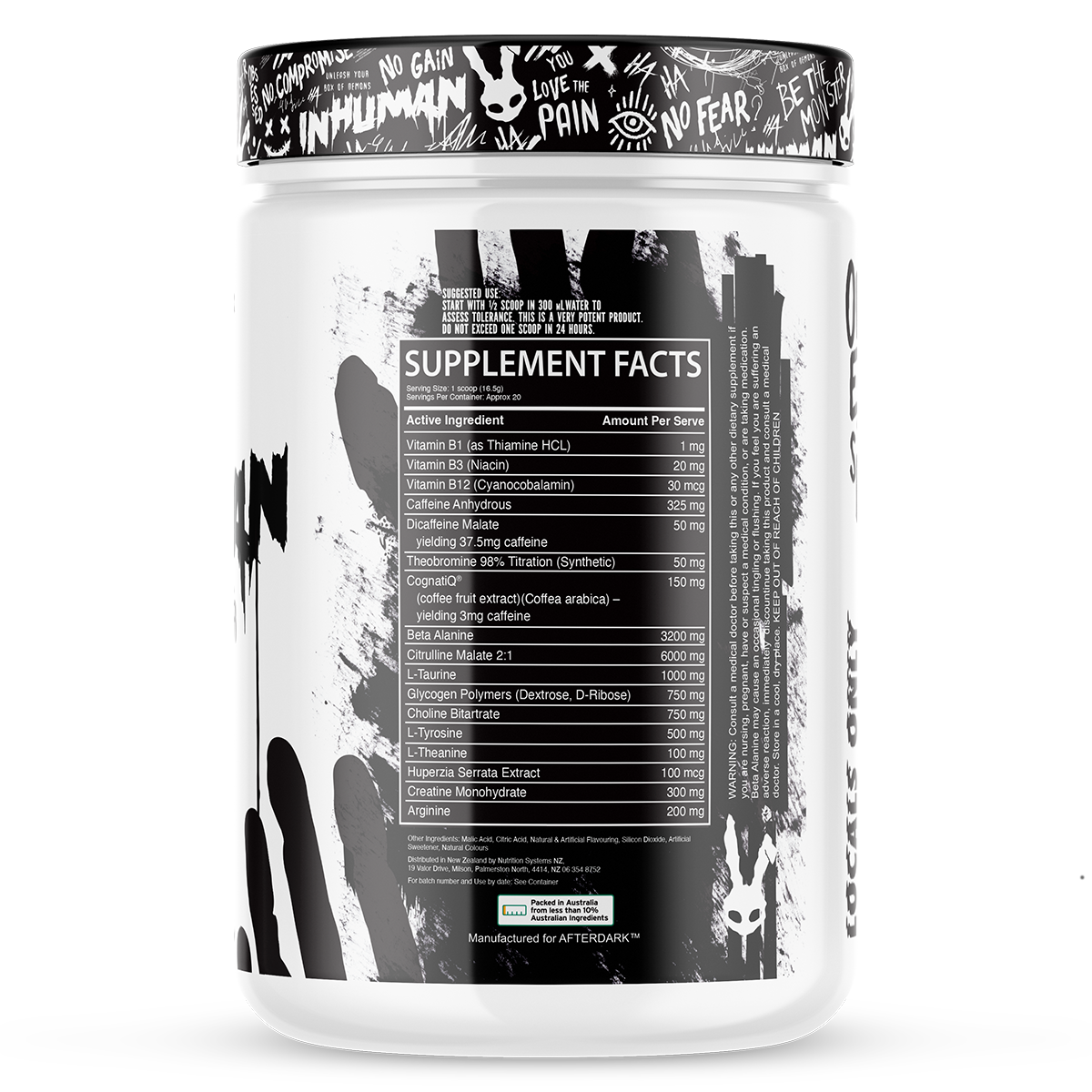 Inhuman by Afterdark Supplements
