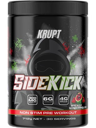Krupt Supps Sidekick Non-Stim pre-workout
