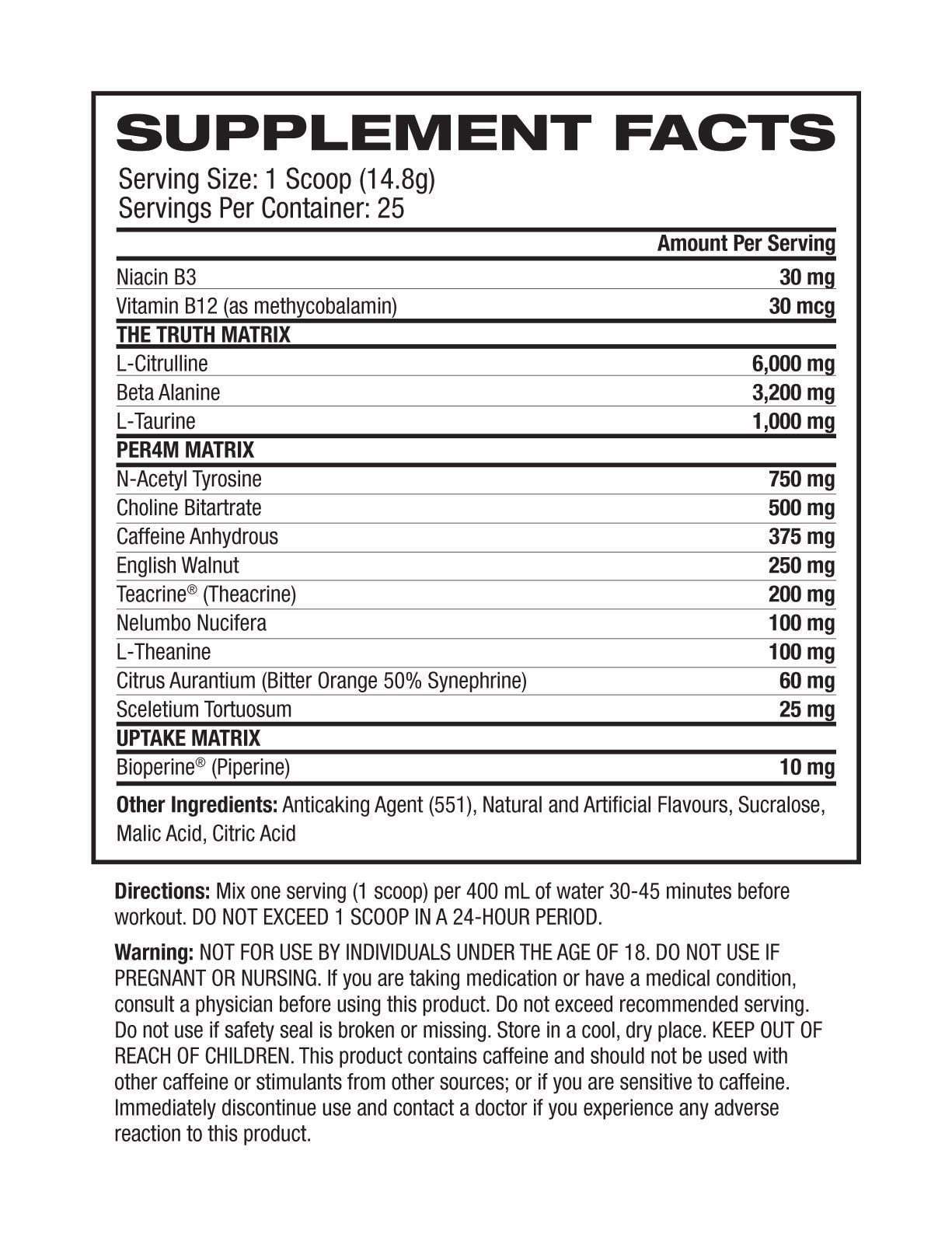 Inspired PRE WORKOUT Inspired DVST8 BBD Preworkout