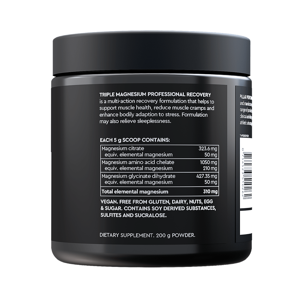 Pillar Performance VITAMINS PILLAR Performance - Triple Magnesium POWDER