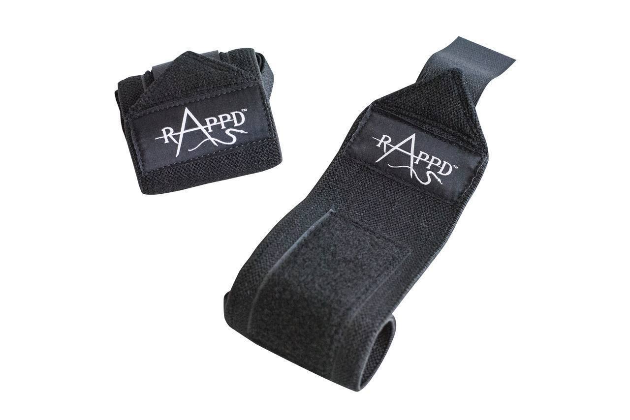 Rappd GLOVES, BELTS AND ACCESSORIES 13" / Green Rappd Elastic Wrist Wraps