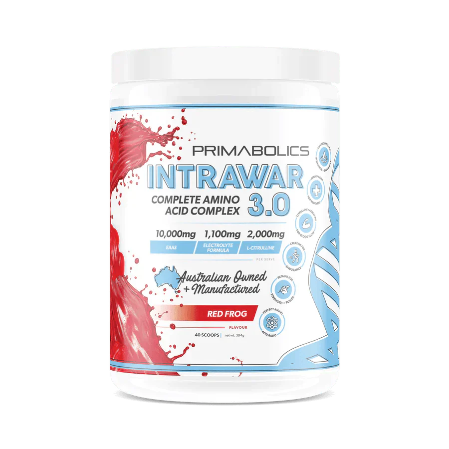 Sydney Health & Nutrition AMINO ACIDS Red Frog Primabolics Intrawar 3.0 Premium Intraworkout Formula