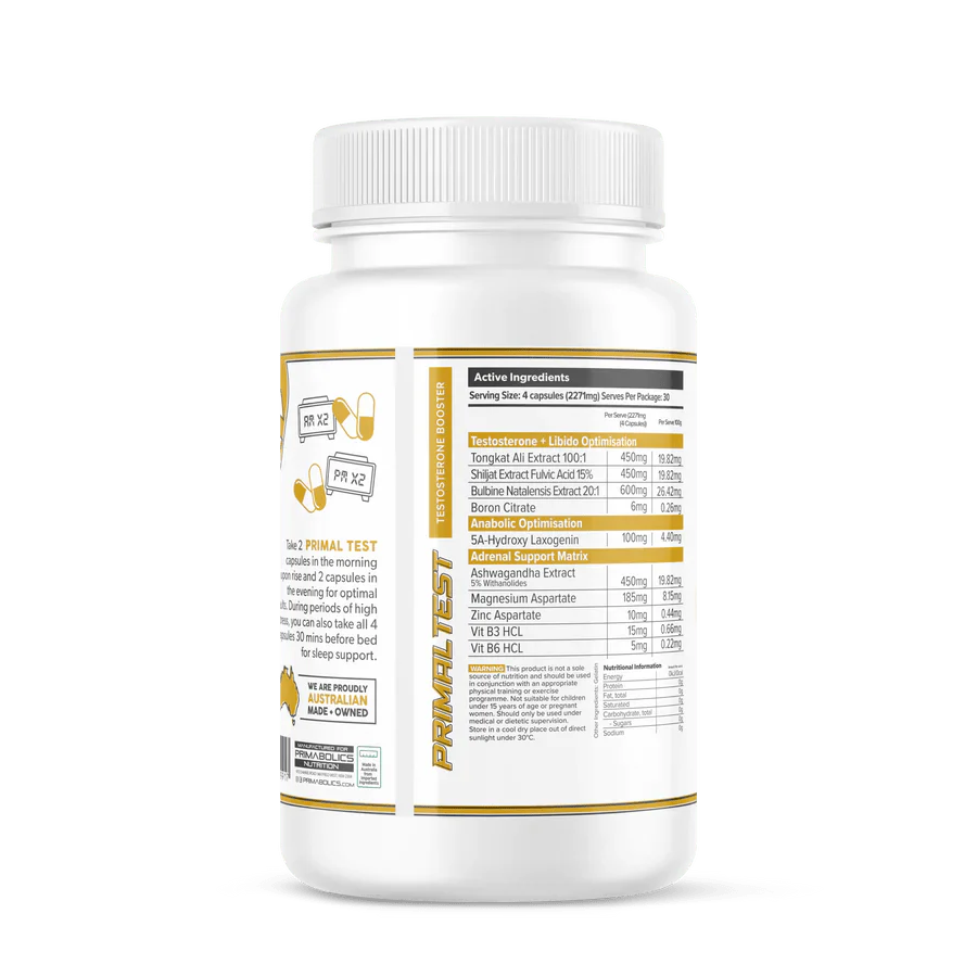 Sydney Health & Nutrition Primabolics Test