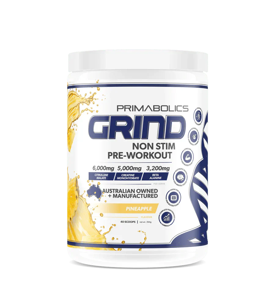 Sydney Health & Nutrition PUMP Pineapple Primabolics Grind