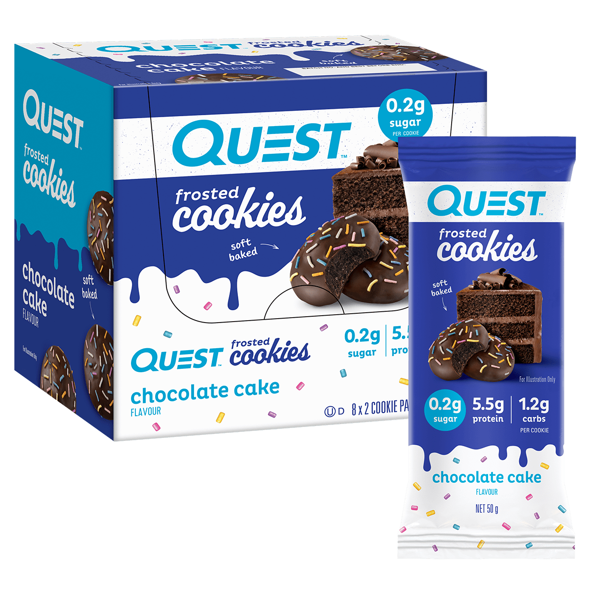 Sydney Health & Nutrition Quest Frosted Cookie
