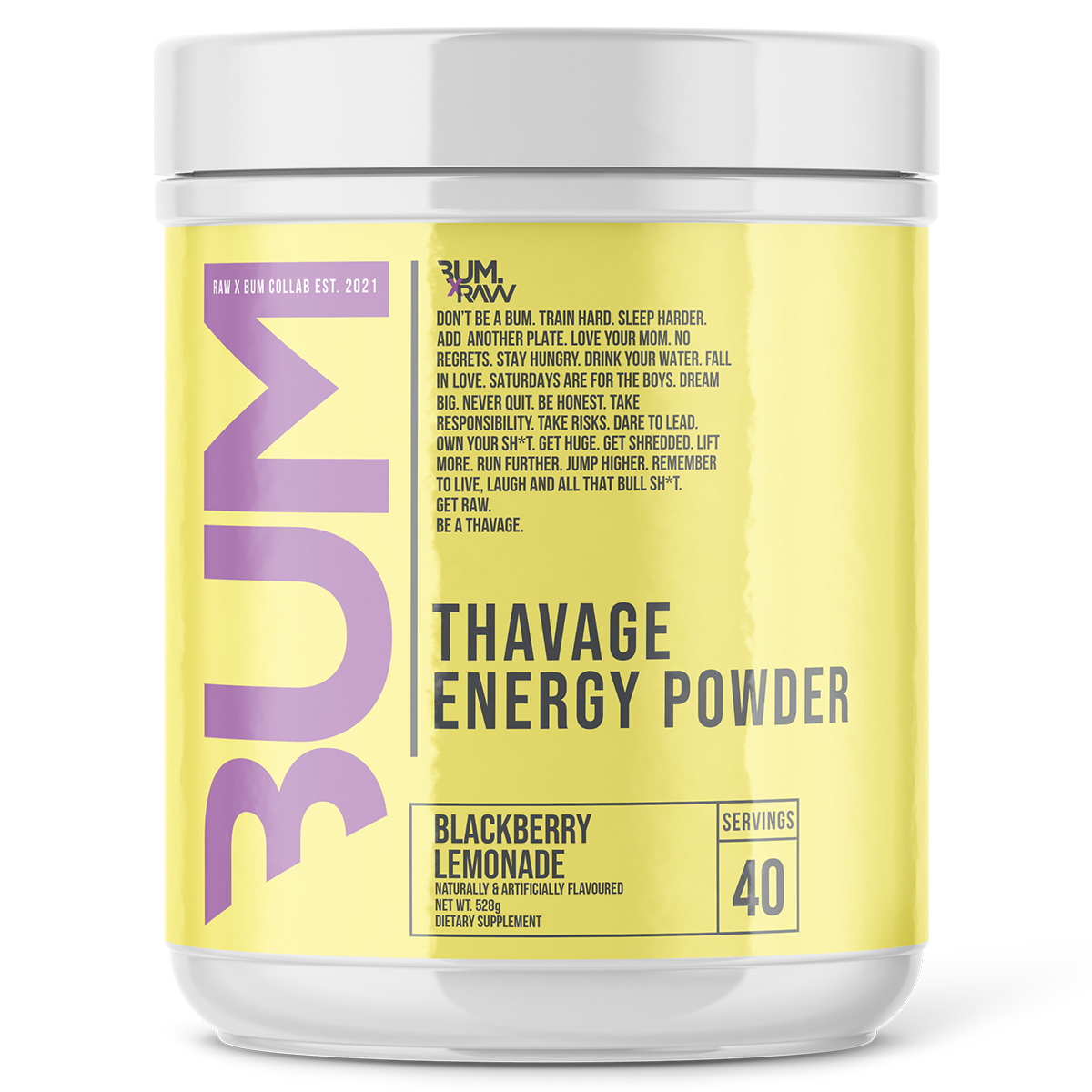 CBUM Thavage Preworkout