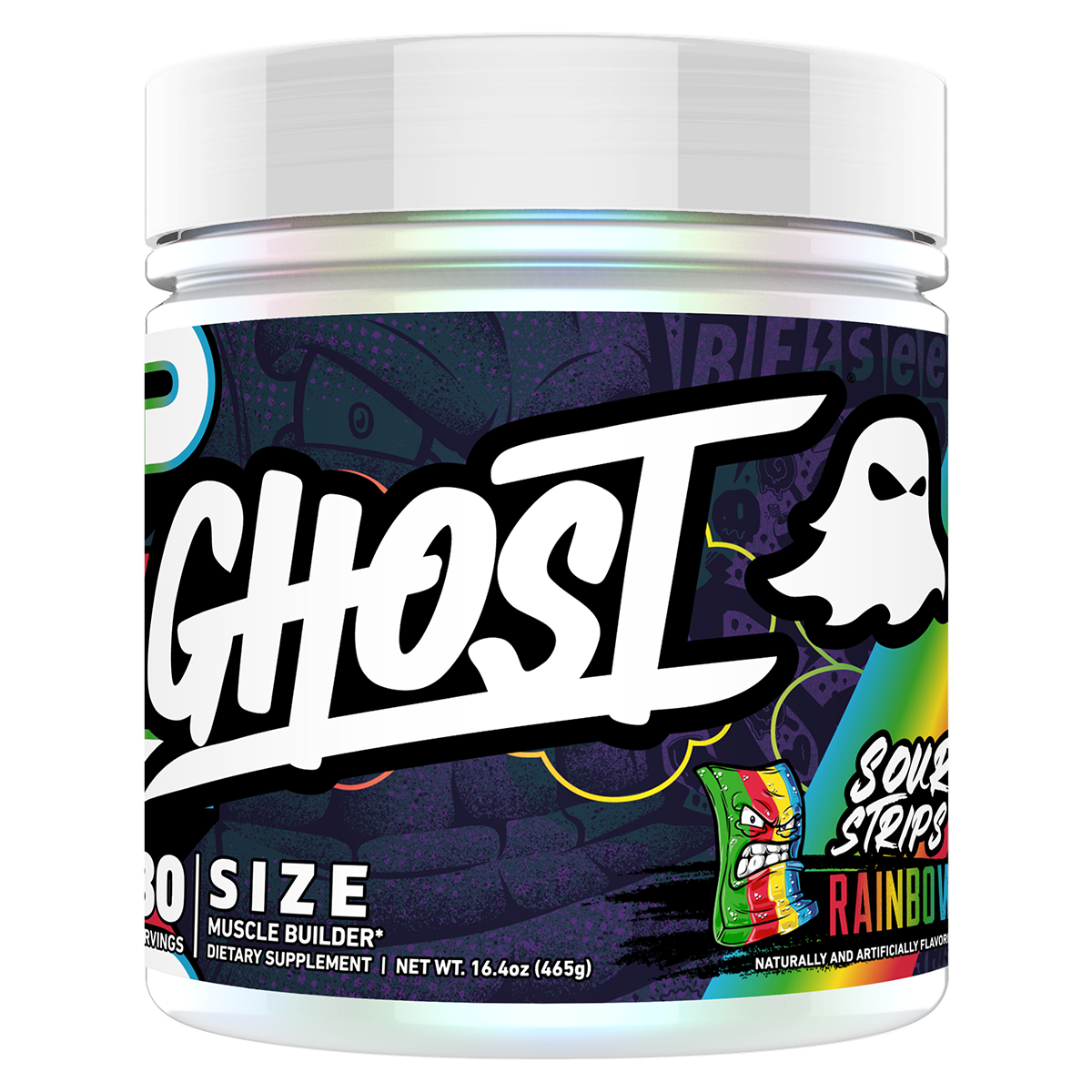 Ghost Size V2 x SOUR STRIPS