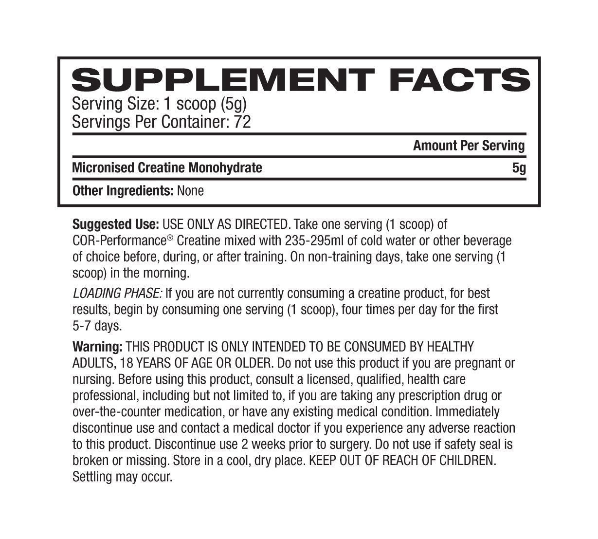 Cellucor CREATINE Cellucor COR Performance Creatine