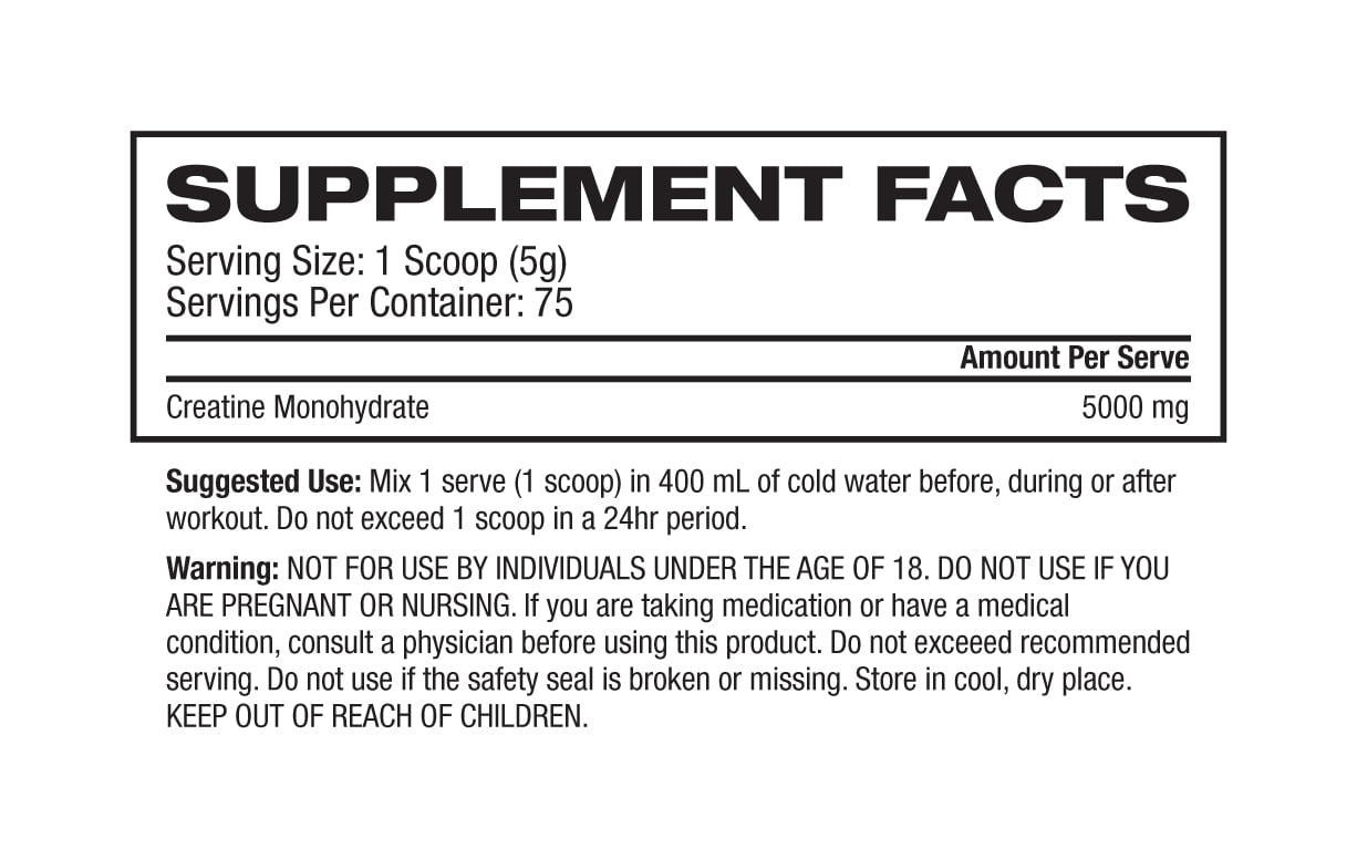 Inspired CREATINE Inspired Creatine Monohydrate