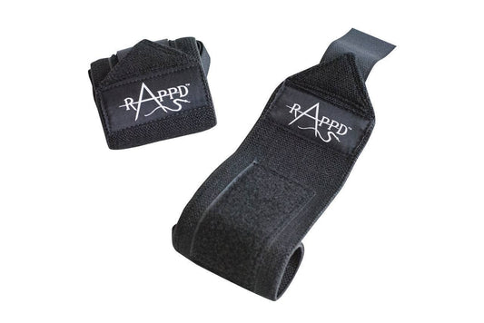 Rappd GLOVES, BELTS AND ACCESSORIES 13" / Green Rappd Elastic Wrist Wraps