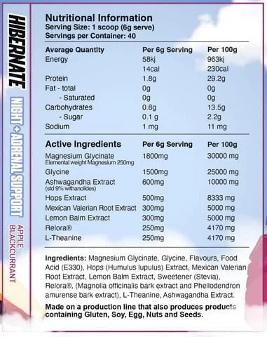 Red Dragon SLEEP FORMULA Hibernate by Red Dragon