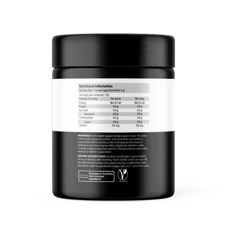 Sydney Health & Nutrition FAT BURNER ATP Science Acetyl L-Carnitine