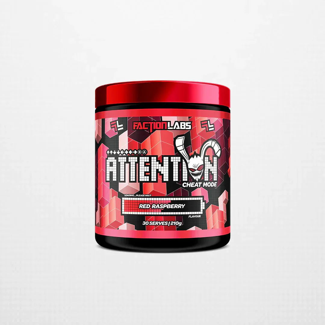 Sydney Health & Nutrition Red Raspberry Attention Cheat Mode by Faction Labs