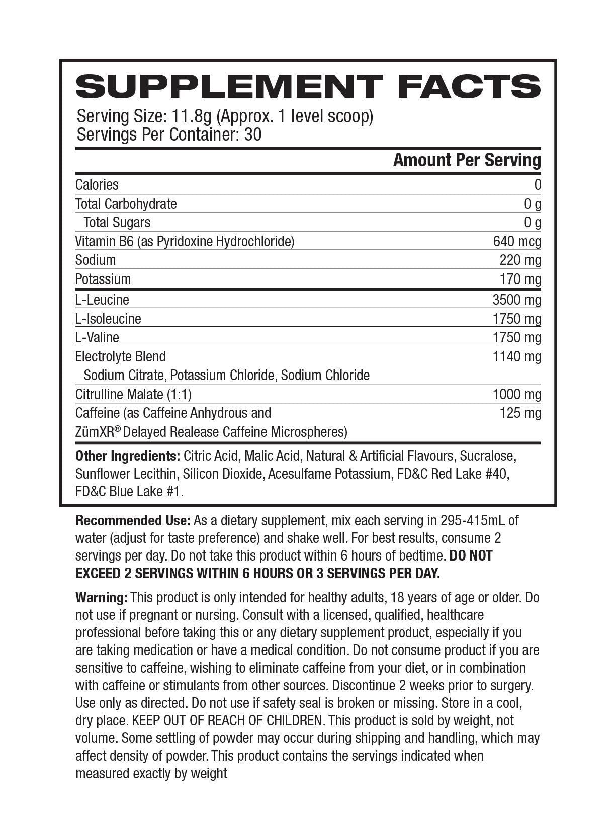Xtend Original BCAA Amino Acid With Energy